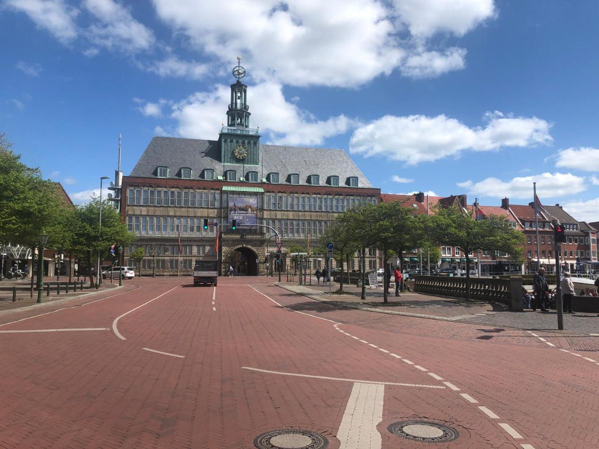 Ferienwohnung Möwennest Emden Exterior foto